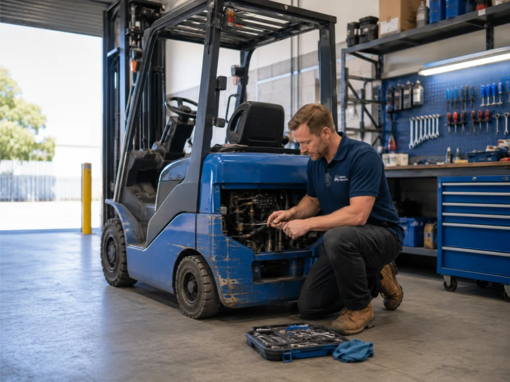 Our forklift maintenance helps businesses in Perth protect uptime, safety and long-term cost.