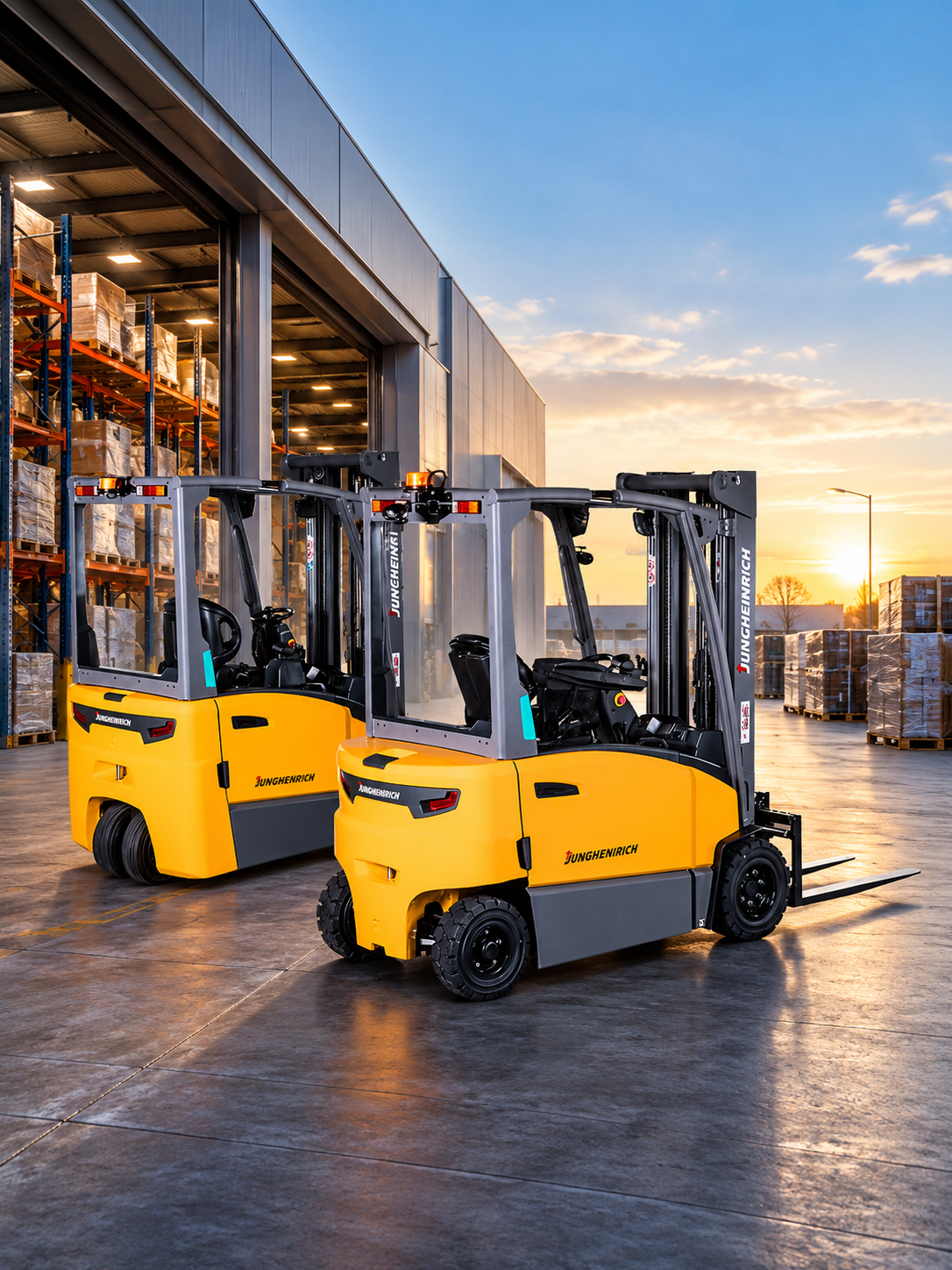 Three-Wheel vs Four-Wheel Electric Forklifts